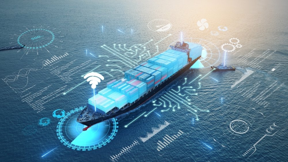 Logistics professional coordinating warehouse distribution services